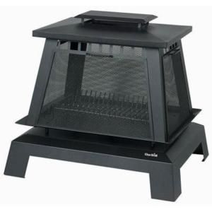 Charbroil Trentino Deluxe Outdoor Wood Firepit Fireplace Free SHIP 