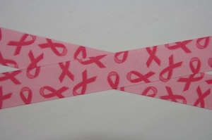 Pink Breast Cancer Awareness Grosgrain Ribbon Hope