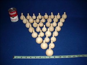36 dried and cleaned TENNESSEE SPINNER MINI BIRDHOUSE GOURDS
