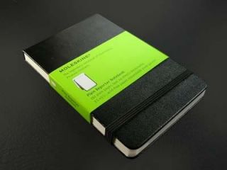 Moleskine Pocket Plain Reporter Flip Notebook Journal
