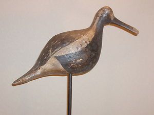   Plover Shorebird Decoy By Reggie Birch In Style of Charles Clark