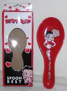 Betty Boop CERAMIC (SPOON REST) LICENSED AND BRAND NEW IN BOX
