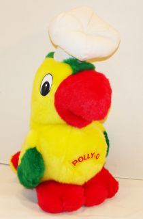 Polly O String Cheese Parrot Plush Advertising Doll