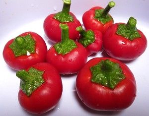 Hot Cherry Bomb Peperoncino Calabrese Chili Pepper Seeds  
