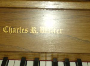 Charles Walter 1520 style upright Incredible quality and near perfect 