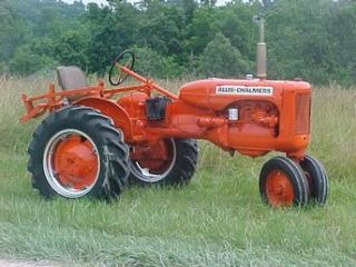 Allis Chalmers C Tractor Operations Maintenance Manual