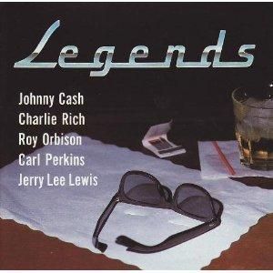 Cent CD Legends Johnny Cash Charlie Rich Roy Orbison