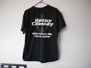Kenny Chesney Goin Coastal  2011 local crew shirt and tumbler