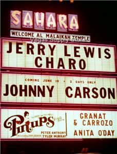   Vegas Vintage Collectors Slide Sahara with Jerry Lewis Charo 3