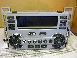 05 06 Chevrolet Equinox Radio 6 Disc CD Player 15798244