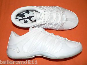 Womens Nike Cheer Flash Cheerleading Shoes Sneakers White New 366194 