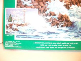 Dimensions Paint Works Lighthouse Merriment Paint by Number Kit 20X16 
