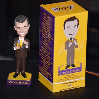 Los Angeles Lakers Limited Edition Chick Hearn Bobble Head
