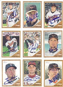 Buck Showalter Signed Auto 2011 Topps Heritage #121 Baltimore Orioles 