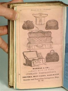 1866 Payne Co Indian Diary Trevelyan Family Raj Lithos Maps MS Diary 
