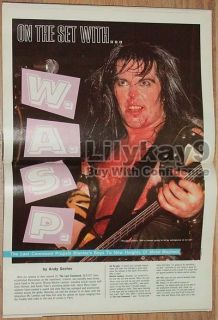 Motley Crue Van Halen Scorpions Uriah Heep Dokken Poster Ratt Robbin 