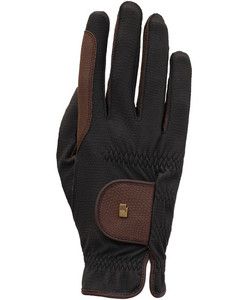 Roeckl Black Brown Two Tone Winter Chester Glove Size 6 5 7 8