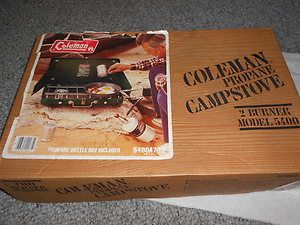 Coleman Propane Campstove 2 Burner Model 5400 NEW In The Box