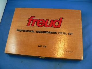 Freud Professional Woodworking Chisel Set 6 PC WC 106