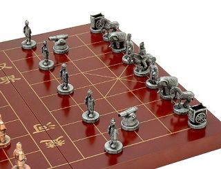 Xiangqi Chinese Chess Metal Figure 14 Board K 1 3 4