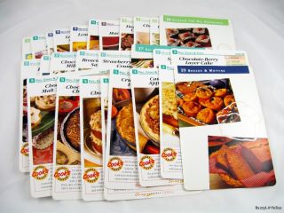 Collection of Easy Everyday Cooking Recipe Cards ~ Lot of 24