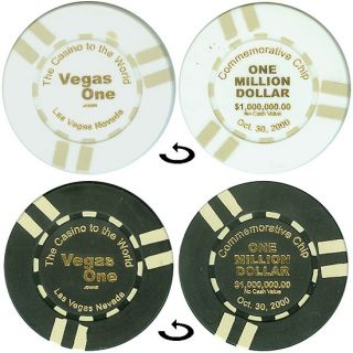   com Set of Two Promotional Casino Chips from Home of Bob Stupak