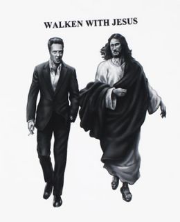 christopher walken walking with jesus and says walken with jesus