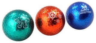 New Authentic Christmas Mix Chromax M1 Golf Balls + Free Bonus