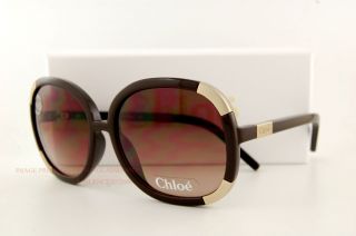 Brand New Chloe Sunglasses CL 2119 CL2119 Color C04 CHOCOLATE 100% 