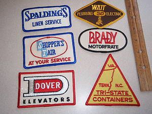 VINTAGE SHOPPERS FAIR AT YOUR SERVICE 1960S ONE PATCH AUCTION 