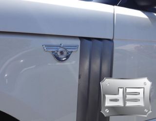 Range Rover Chrome Side Marker Light Covers Trim HSE 03