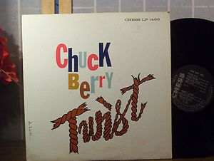 CHUCK BERRY LP TWIST ORIGINAL CHESS BLACK LABEL w RARE COVER NM