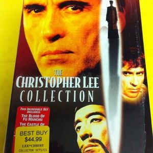 The Christopher Lee Collection (DVD, 2003, 4 Disc Set) Hammer Films 