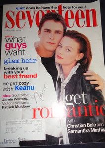 Seventeen 12 1994 Christian Bale Keanu Reeves Laetitia Casta Samantha 