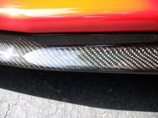 2005 2012 Carbon Fiber Corvette ZR1 Splitter Lip Bumper Spoiler for 
