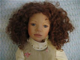 Porcelain Doll by Artist Christine Orange~ Gorgeous Hair~ Excellent 