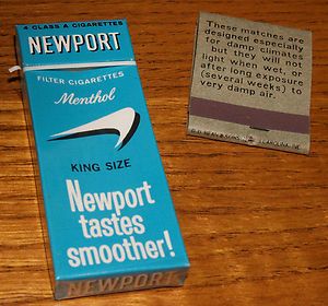 PACK OF SEALED NEWPORT CIGARETTES MILITARY VIETNAM WAR C RATION 