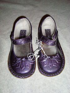 Cherokee Purple Flat Mary Jane Dress Shoes Sz 7 9 10