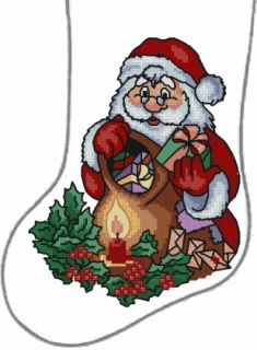 Christmas Stockings Machine Embroidery Set 5x7 Hoop