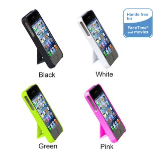 Cirago Black Slim Case with Kickstand for Apple iPhone 4S iPhone 4 