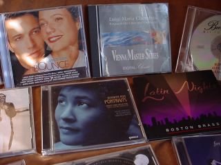   Music CDs Bocelli Boston Brass Koh Fantcha Cherubini Lou Bega