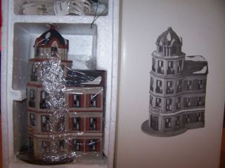 New THE TOWER CAFE Christmas In The City Dept 56 Heritage Village