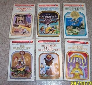 lot of 5 choose your own adventure series books vgc nonsmoking free
