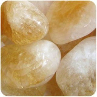 Citrine Tumbled Stones 3 XL Extra Large Crystals