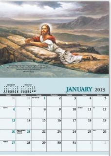  Bible story Verses Catholic Church Christian Christ 2013 wall Calendar