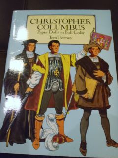Christopher Columbus Paper Dolls Full Color Tom Tierney