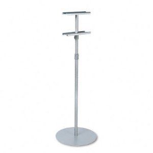Quartet 7923 Adjustable Sign Stand with 44 to 73 Telescoping Metal