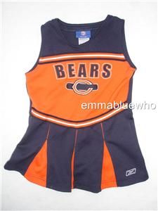 Chicago Bears Cheerleader Dress Halloween Costume M 5 6