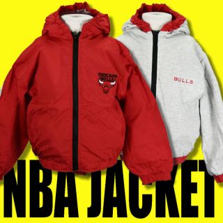 New Chicago Bulls Reversible Youth Jacket NBA M