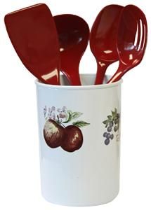 Corelle Coordinates Chutney Harvest Fruit Acrylic Canister Storage Jar
